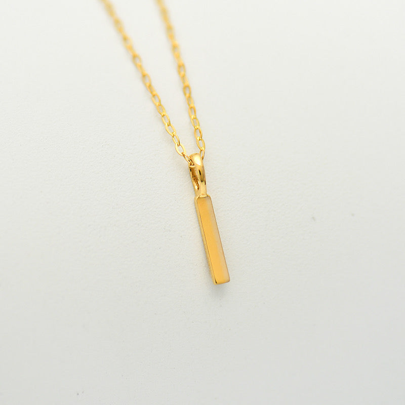 Tiny Wand Charm Necklace