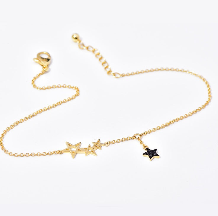 Vera Star Adjustable Anklet