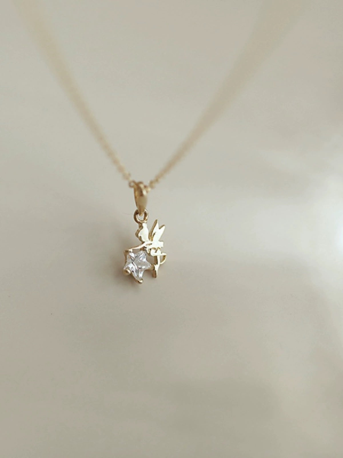 Tinkerbell Star Charm Necklace