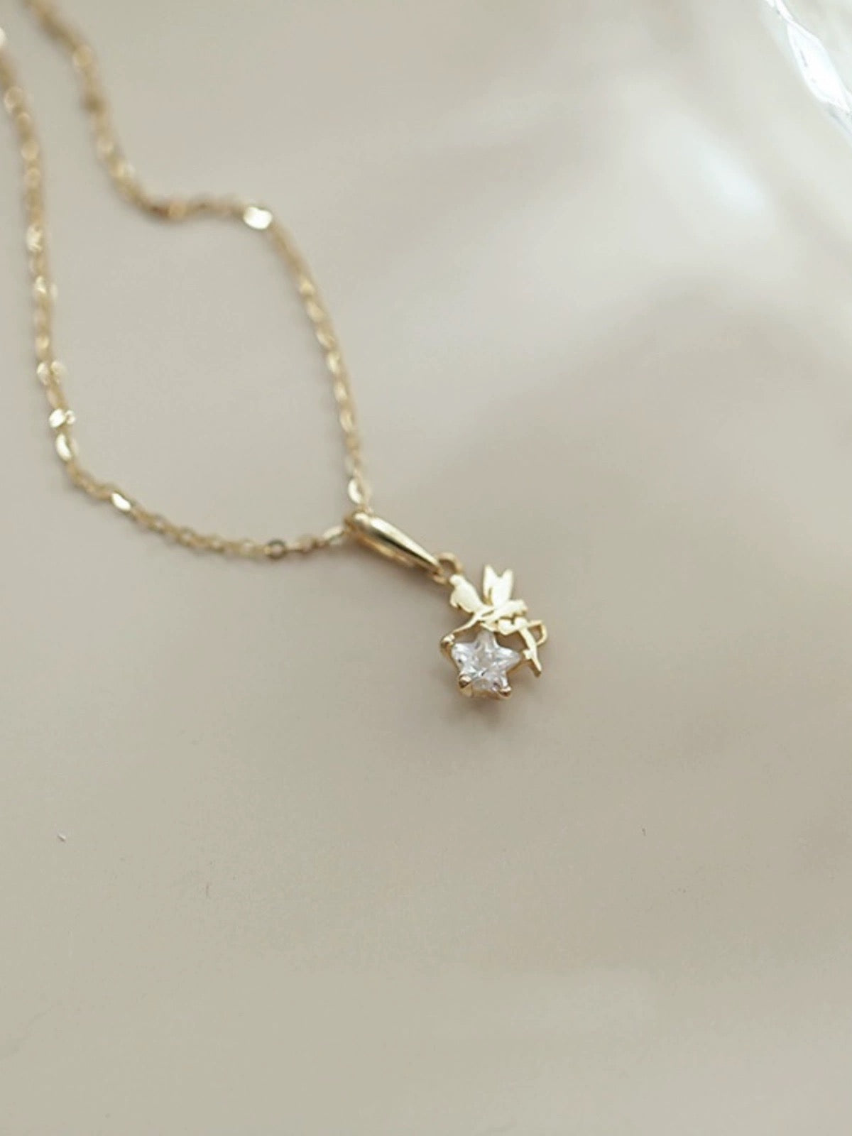 Tinkerbell Star Charm Necklace