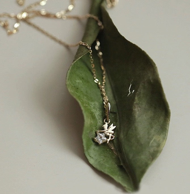 Tinkerbell Star Charm Necklace