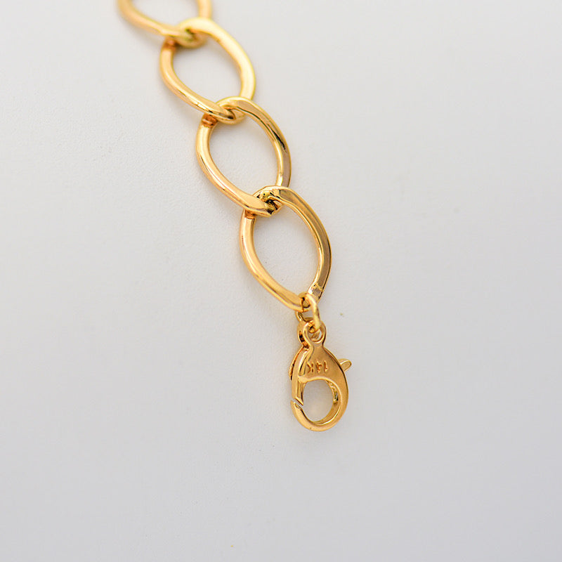 Large Oval Link Chain Bracelet