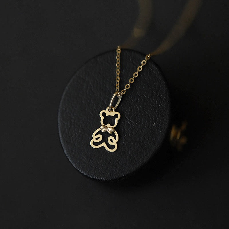 Cutie Bear Charm Necklace