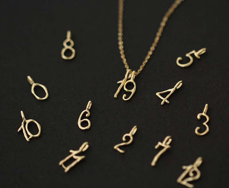 Lucky Number Charm Necklace