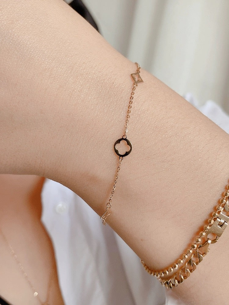 Kite Petal Chain Bracelet