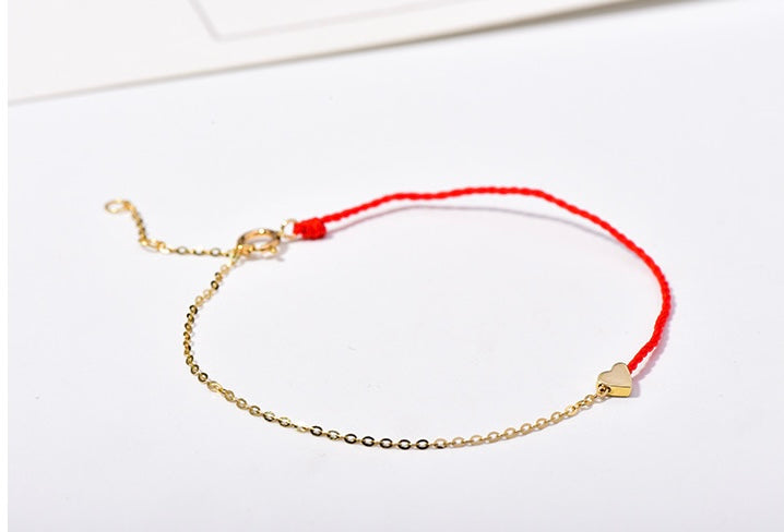 Heart Friendship & Rope Bracelet