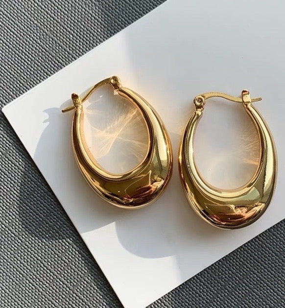 Alta Handbag Hoops Earrings