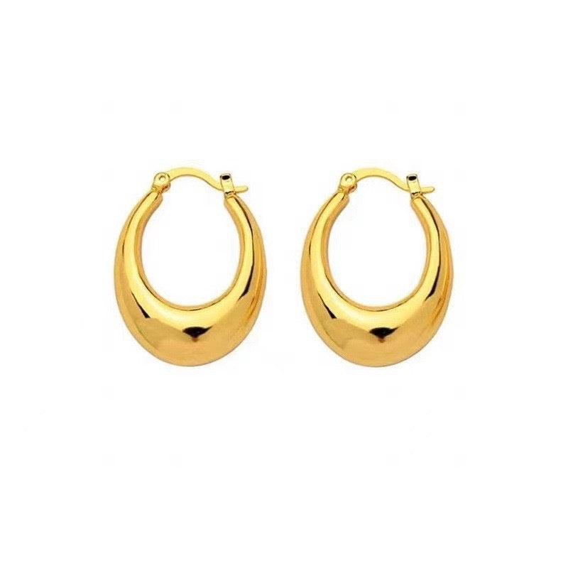 Alta Handbag Hoops Earrings