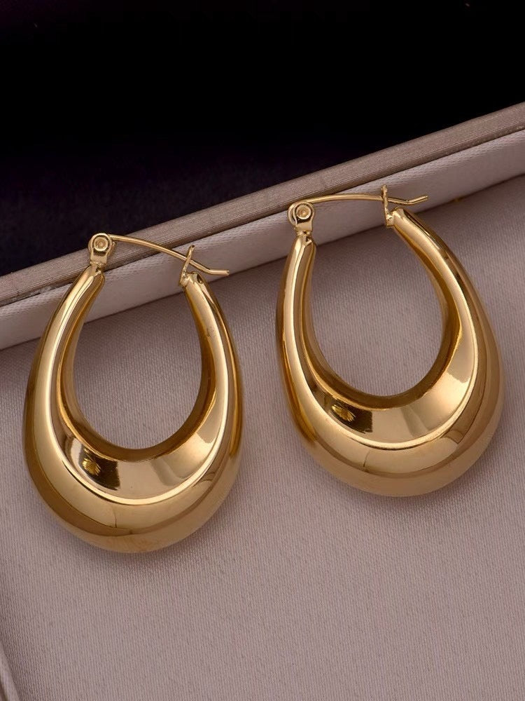 Alta Handbag Hoops Earrings