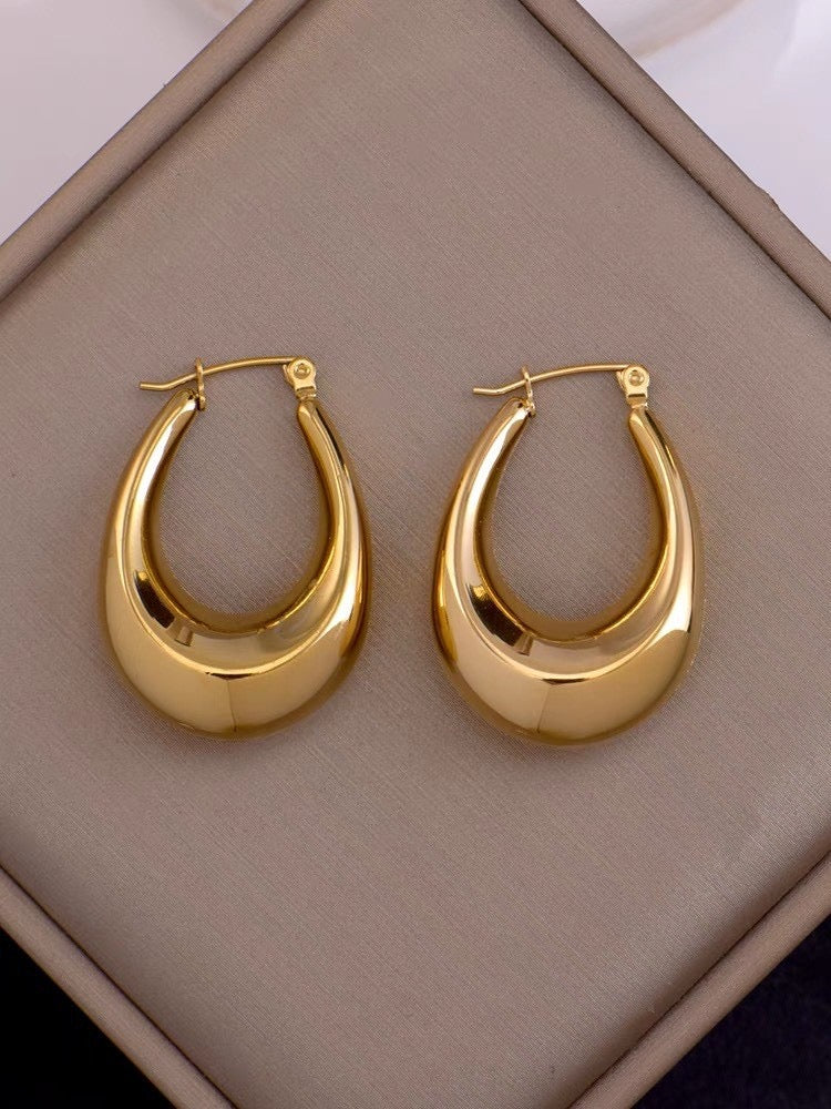 Alta Handbag Hoops Earrings