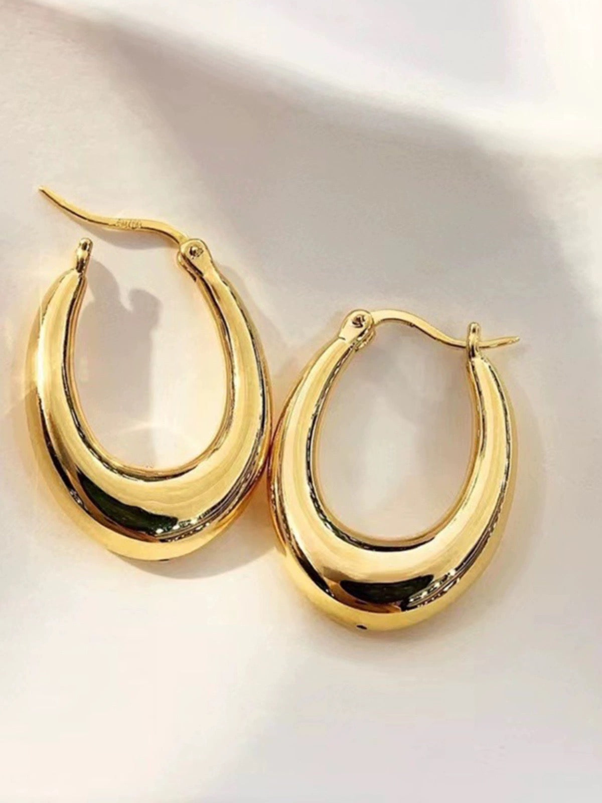 Alta Handbag Hoops Earrings