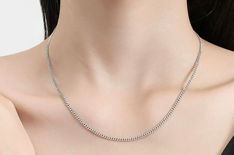 Classic Curb Chain Necklace