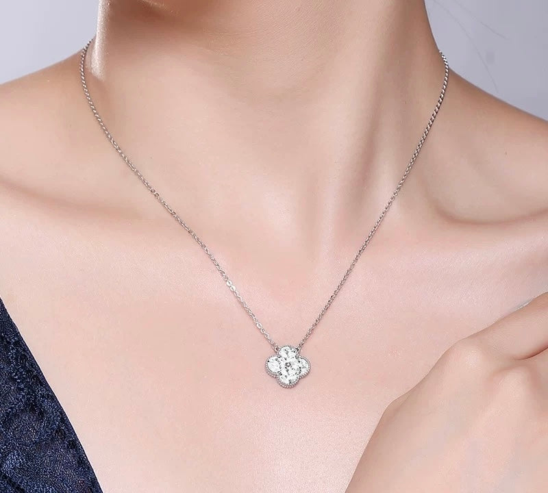 Double Sided Clover Necklace