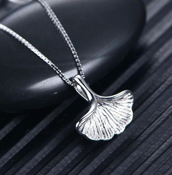 Oyster Mushroom Finn Charm Pendant