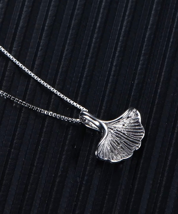 Oyster Mushroom Finn Charm Pendant