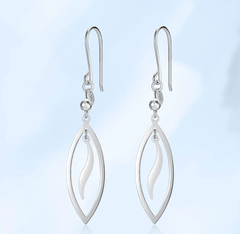 Lyle Leaf Ear Hook Earrings