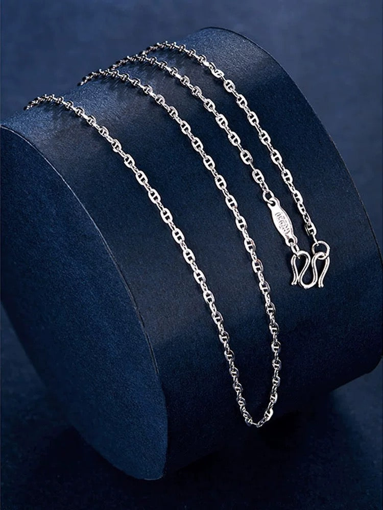 Mariner Anchor Chain Necklace