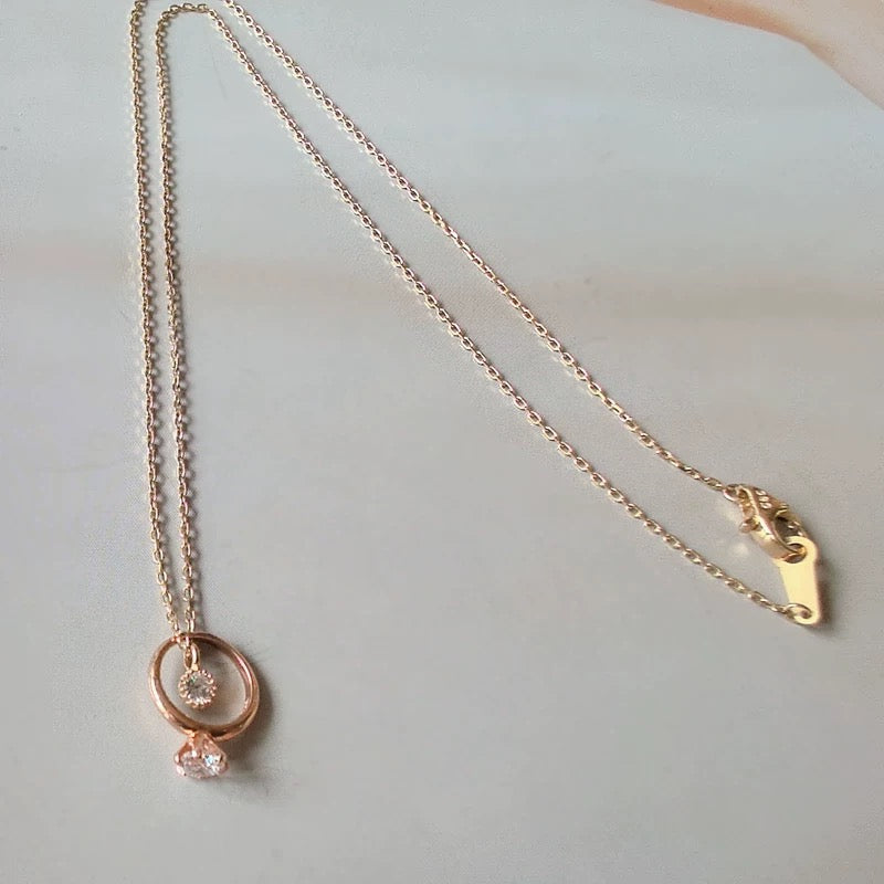 Pop Ring Charm Necklace