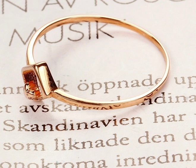 Love Square Stackable Ring