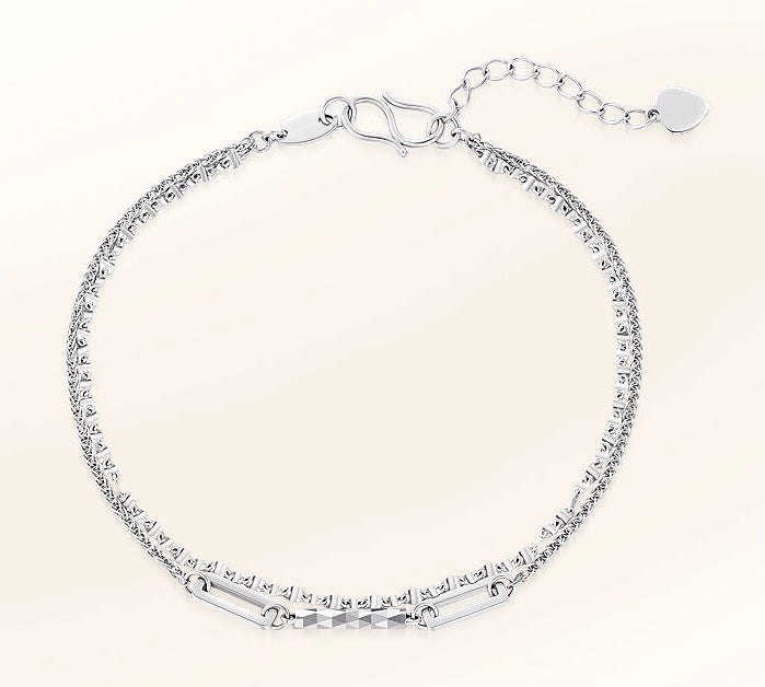 Kiera Dual Chain Bracelet