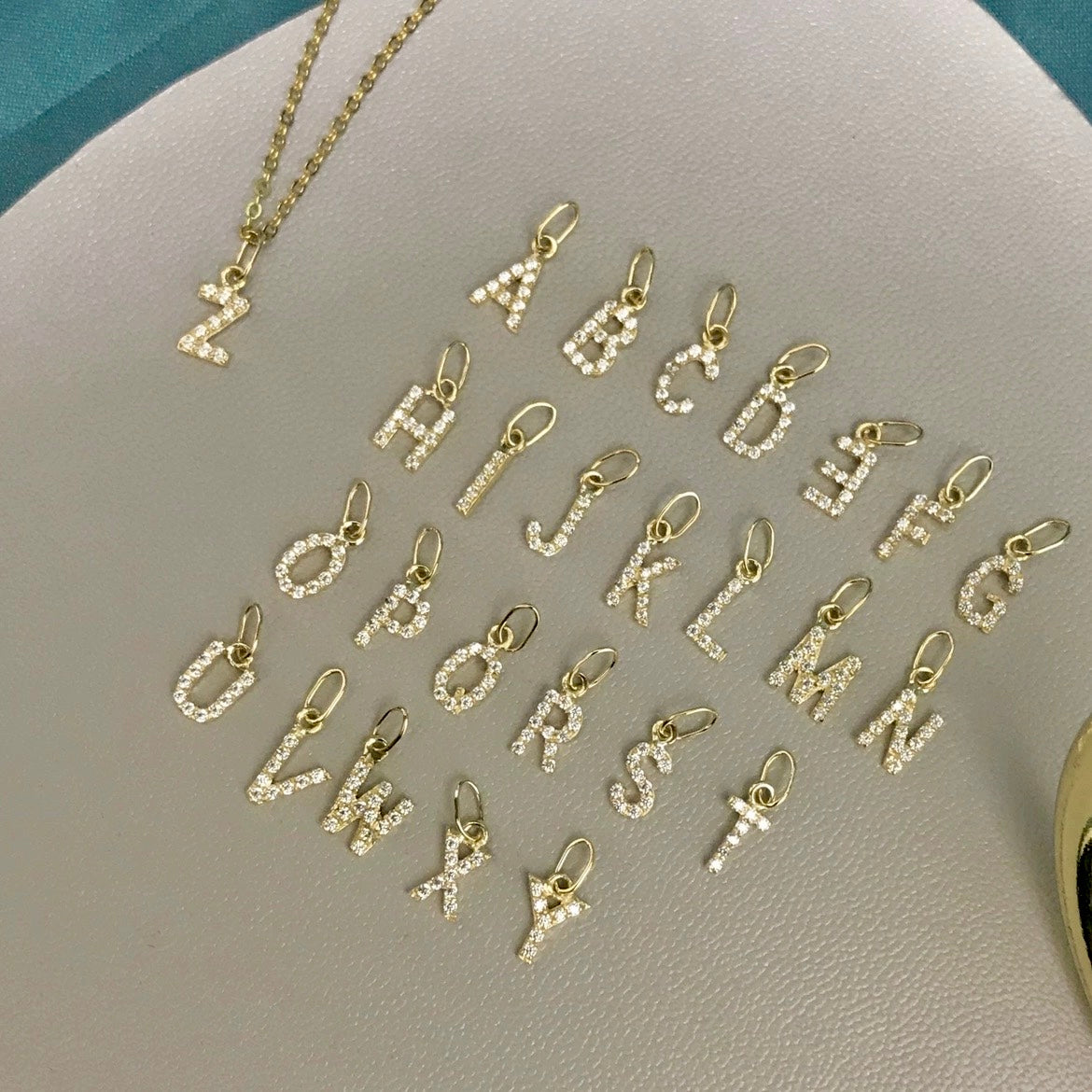 Capital Lights Alphabet Charm Pendant