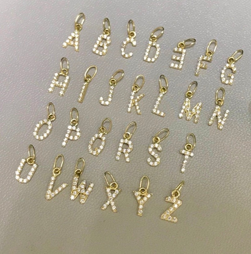 Capital Lights Alphabet Charm Pendant