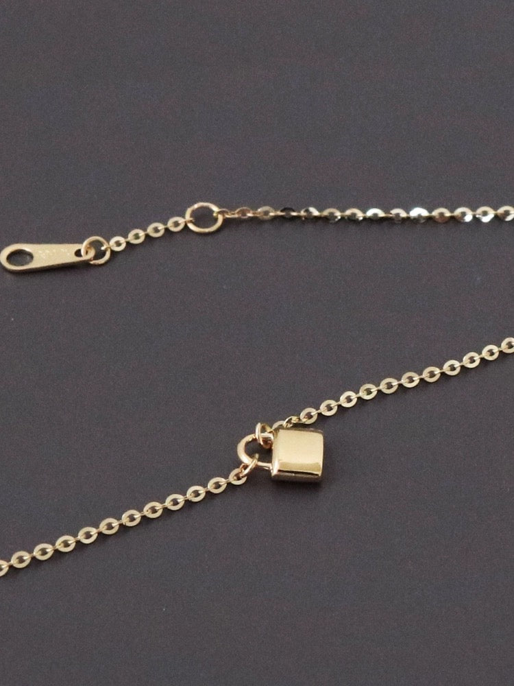 Fine Padlock Bracelet