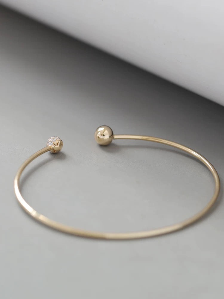 Cluster Ball Together Bangle Bracelet