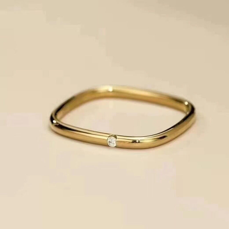 Blake Squared Stackable Ring