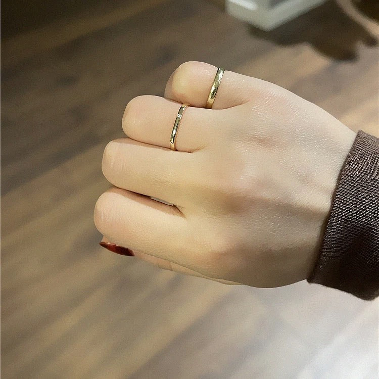 Blake Squared Stackable Ring