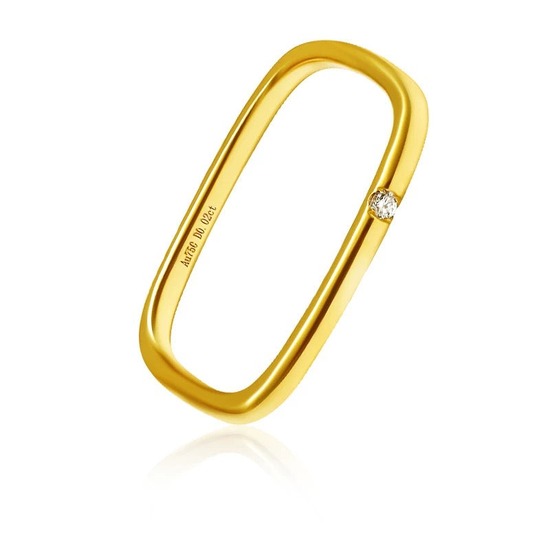 Blake Squared Stackable Ring