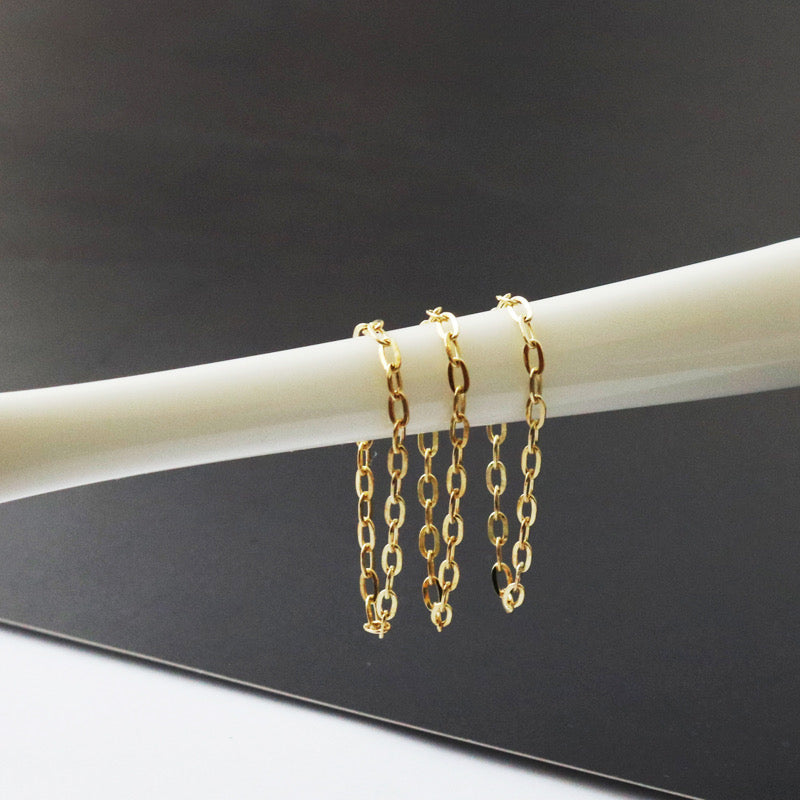 Cable Chain Stackable Ring