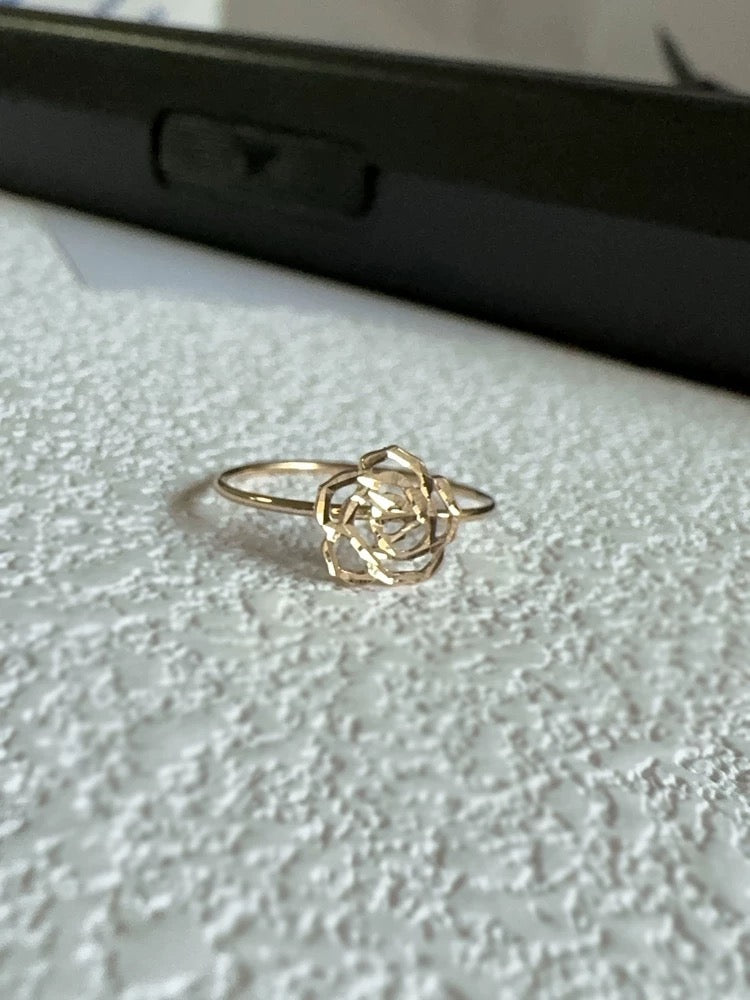 The Rose Stackable Ring