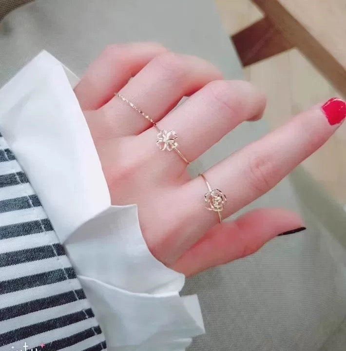 The Rose Stackable Ring