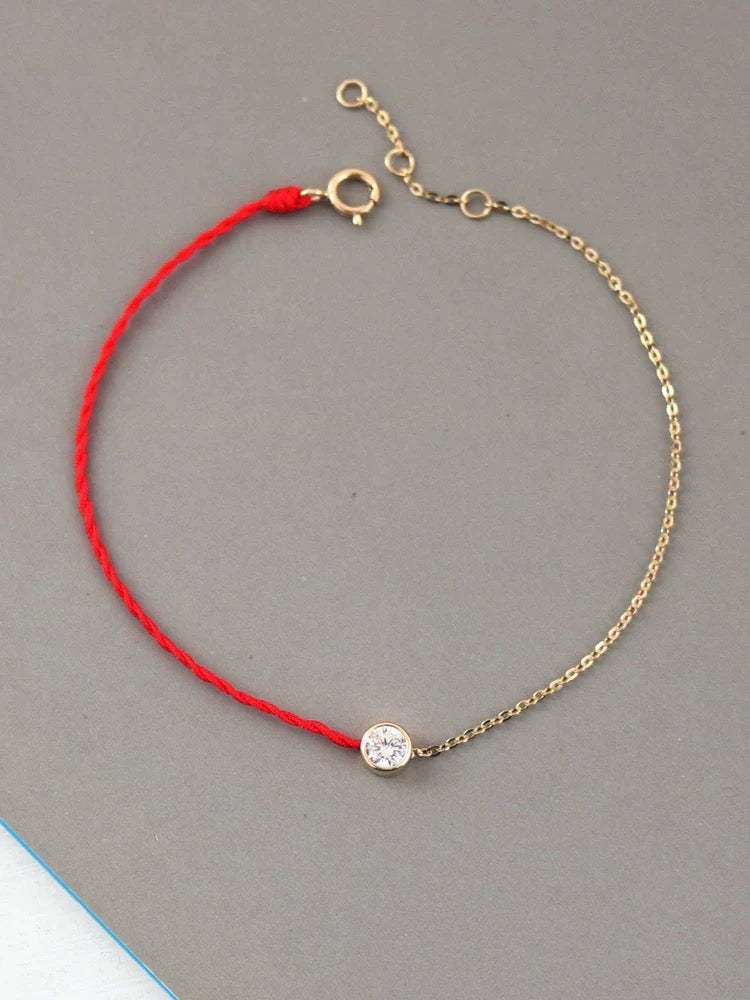 Bezel Friendship & Rope Bracelet