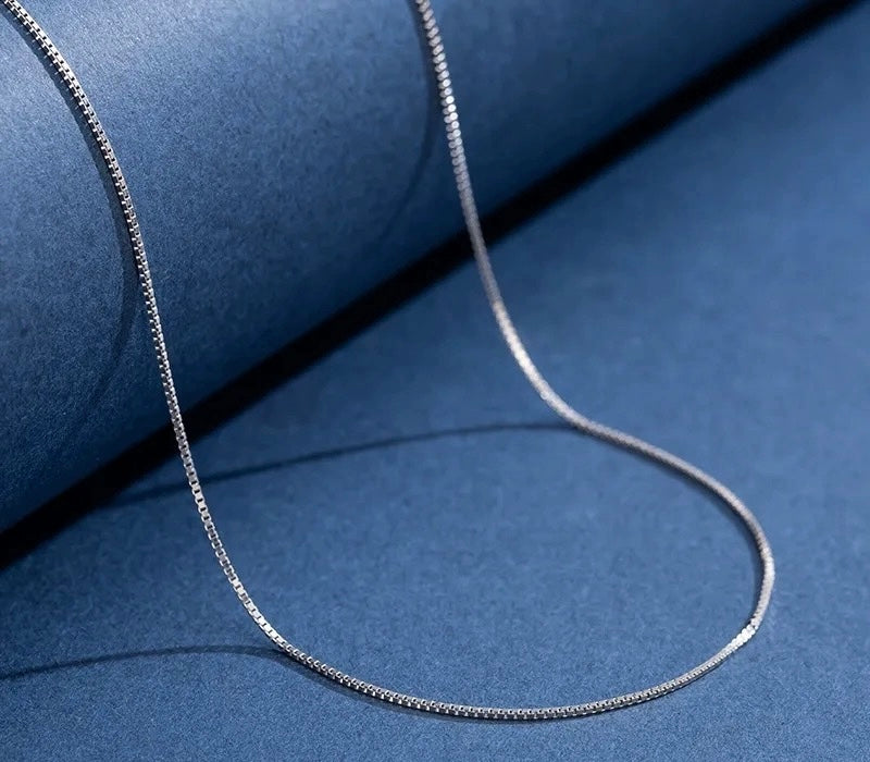 Fine Box Chain Necklace