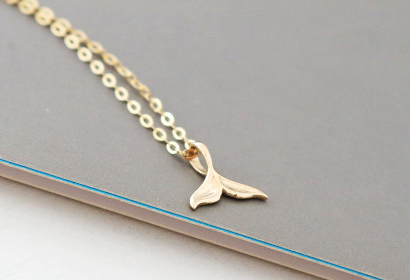 Fish Tail Charm Necklace