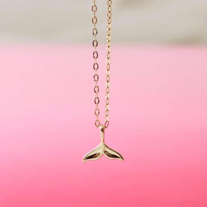 Fish Tail Charm Necklace