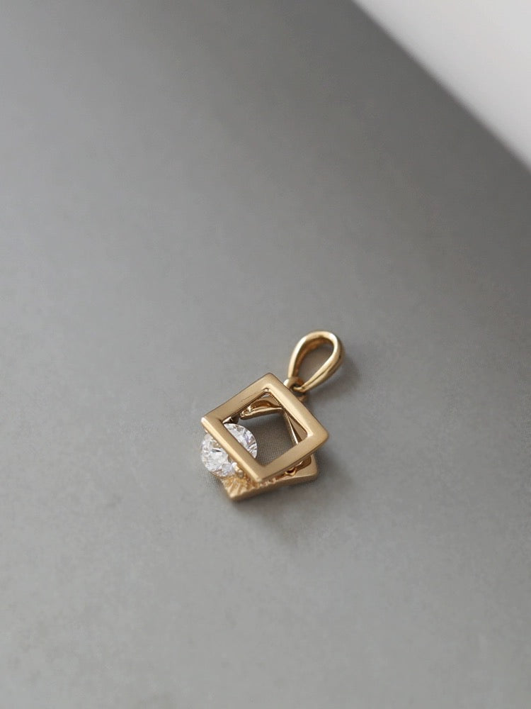 Sliding Frames Charm Pendant