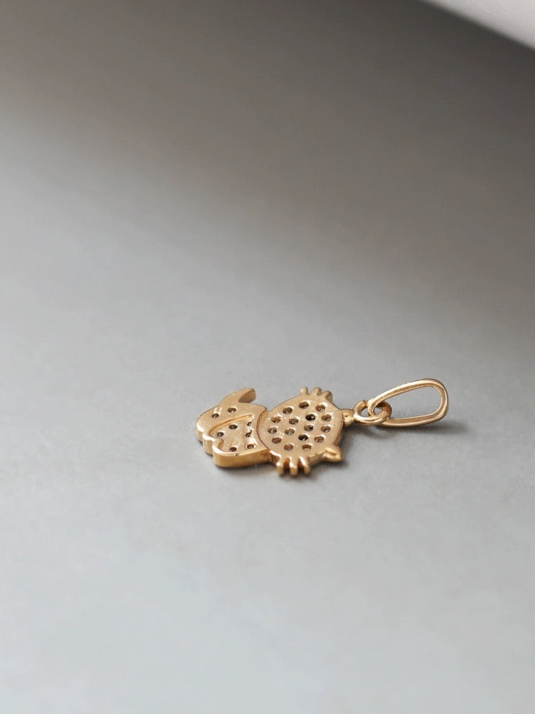 Loving Cat Charm Pendant