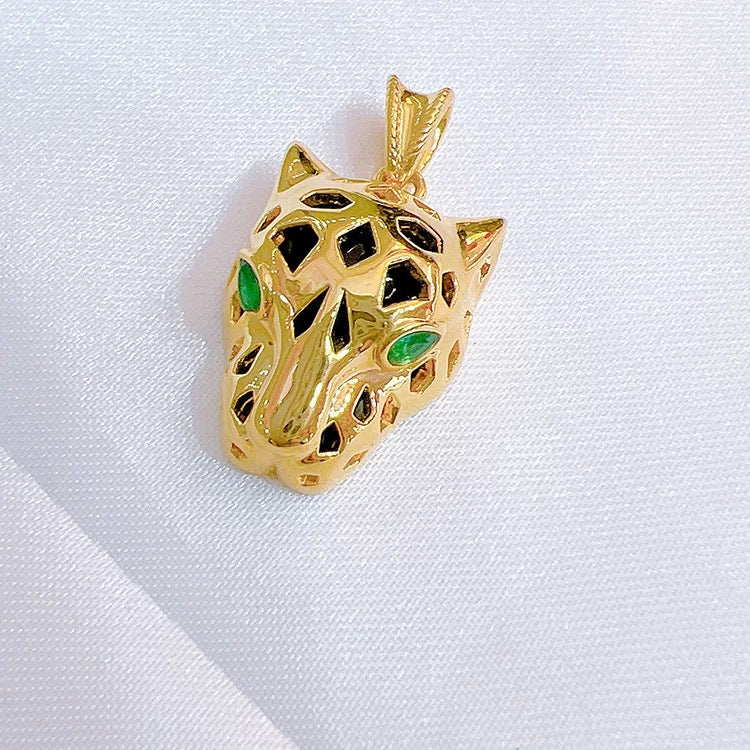 Leopard Head Charm Pendant