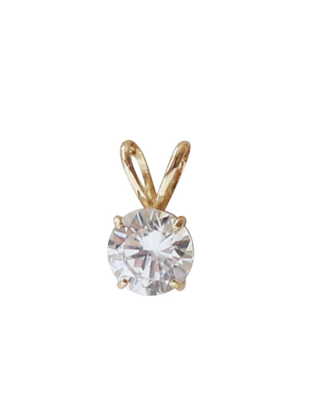 Rabbit Solitaire Charm Pendant