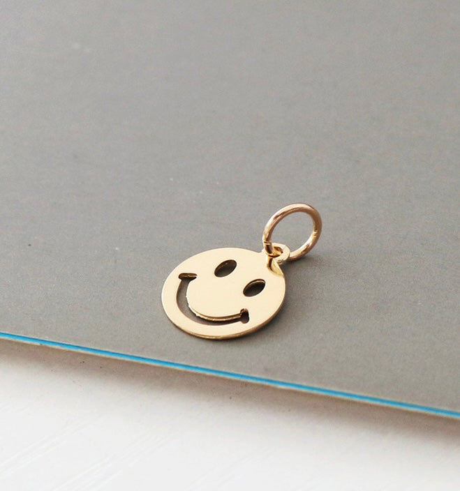 Happy Face Charm Pendant