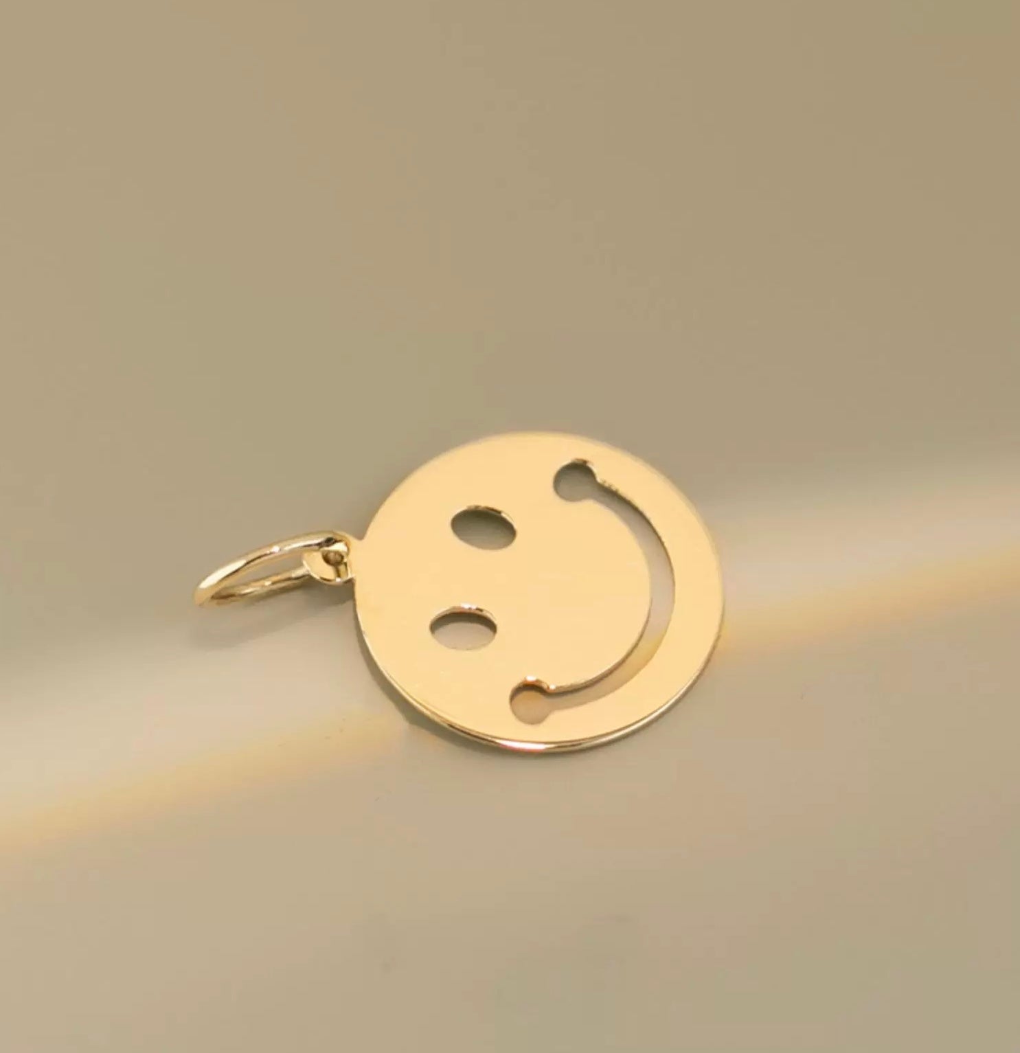 Happy Face Charm Pendant