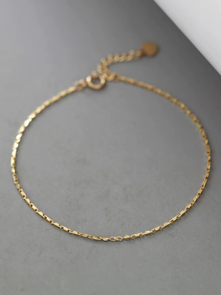 Barleycorn Chain Bracelet