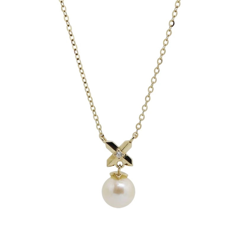 Envy X Pearl Necklace