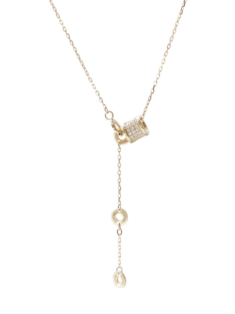 Wheel Of Forever Lariat Necklace