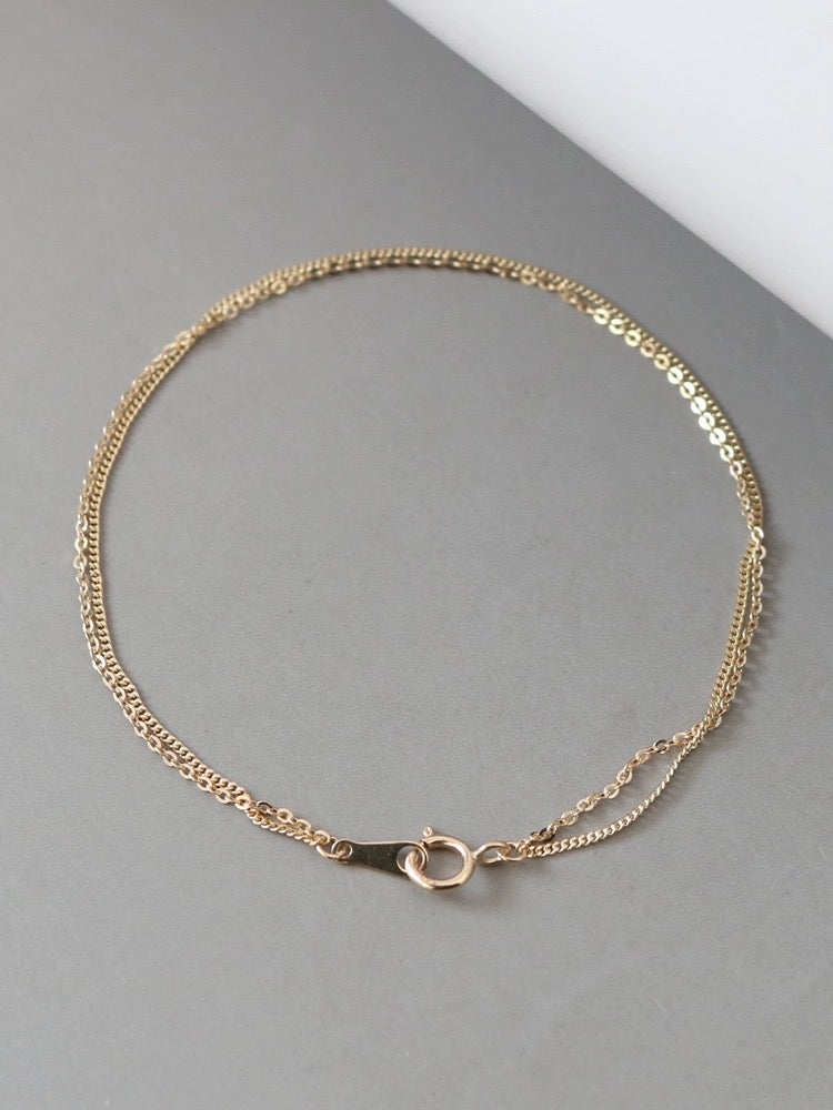 Multi Fine Chains Bracelet