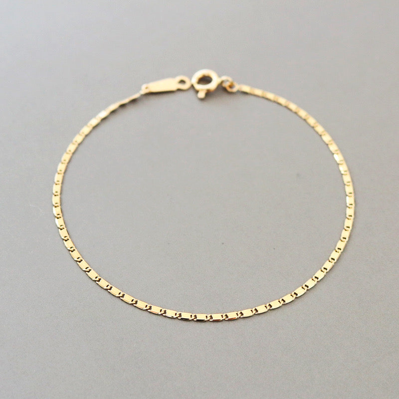 Marine Tag Chain Bracelet/ Anklet