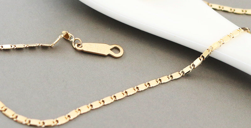 Marine Tag Chain Bracelet/ Anklet